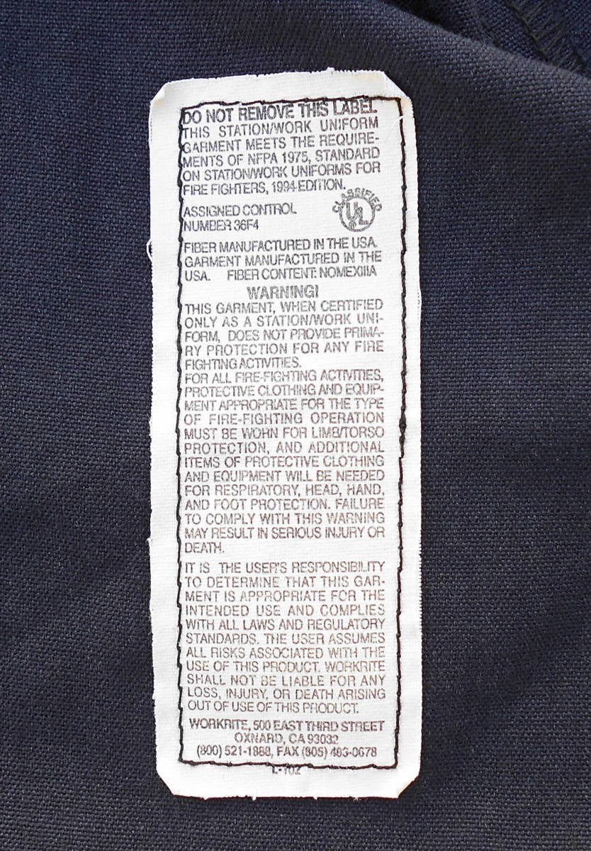 [2489] the truth thing LAFD Los Angeles district fire fighting .no-meks made ( flame retardance fiber ) America made size 42 patch attaching large size 