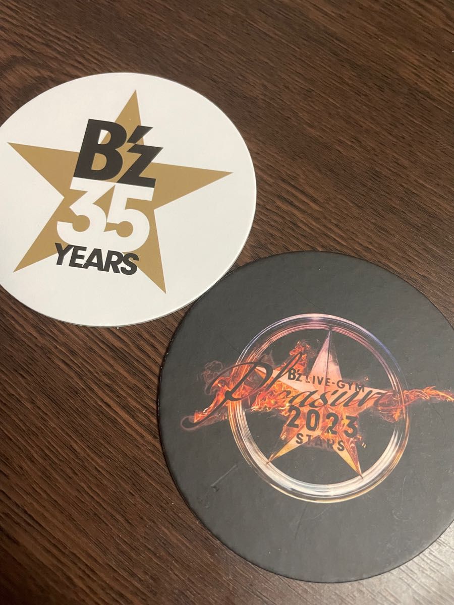 B'z pleasure コースター　2枚セット　全品お値下げ中