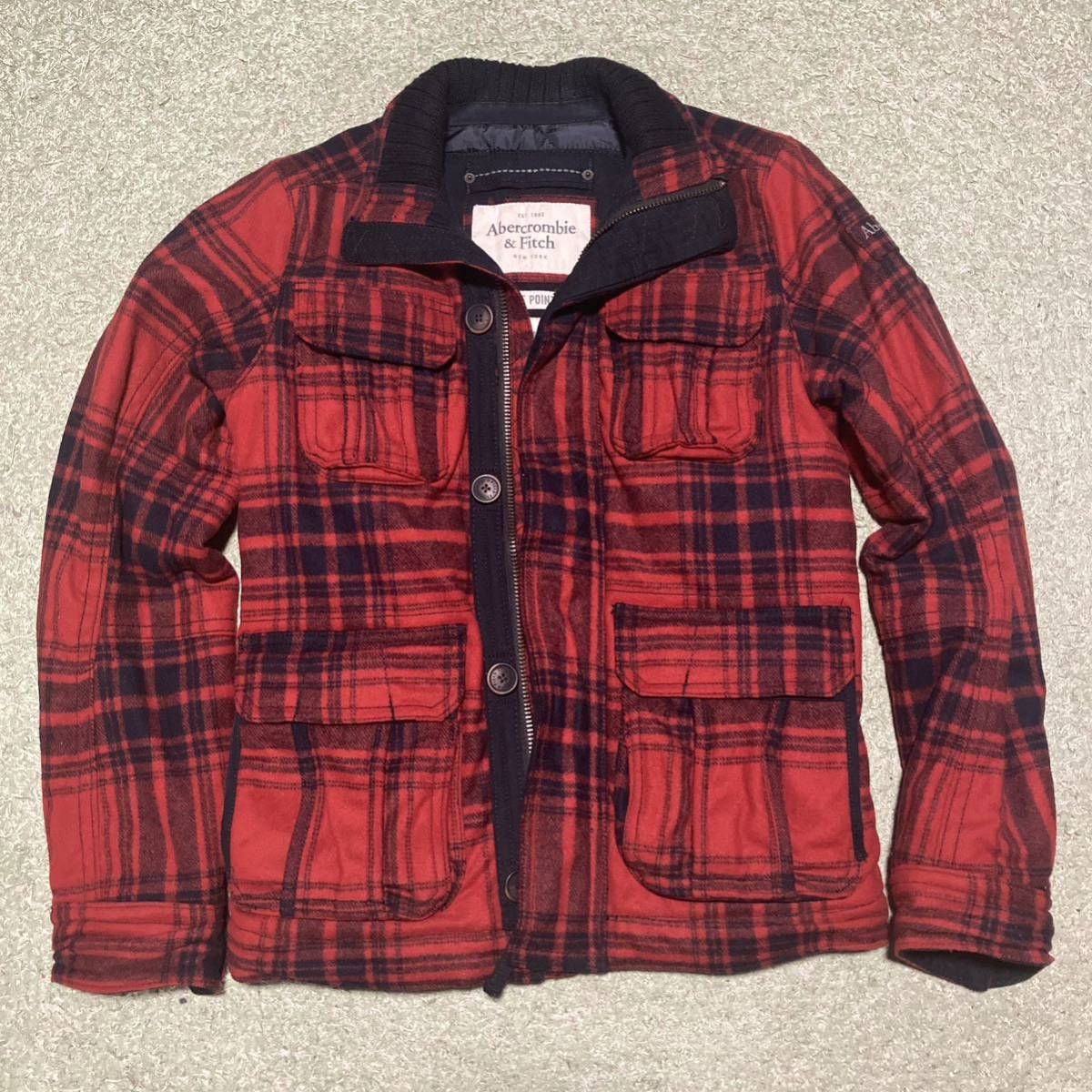 好評 PINE Abercrombie&Fitch A&F アバクロ POINT 美品 フィールド