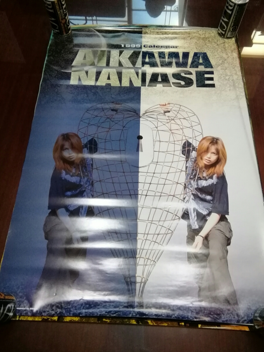 [ использованный порез .. наматывать помятость иметь ] Aikawa Nanase 1999 год календарь 