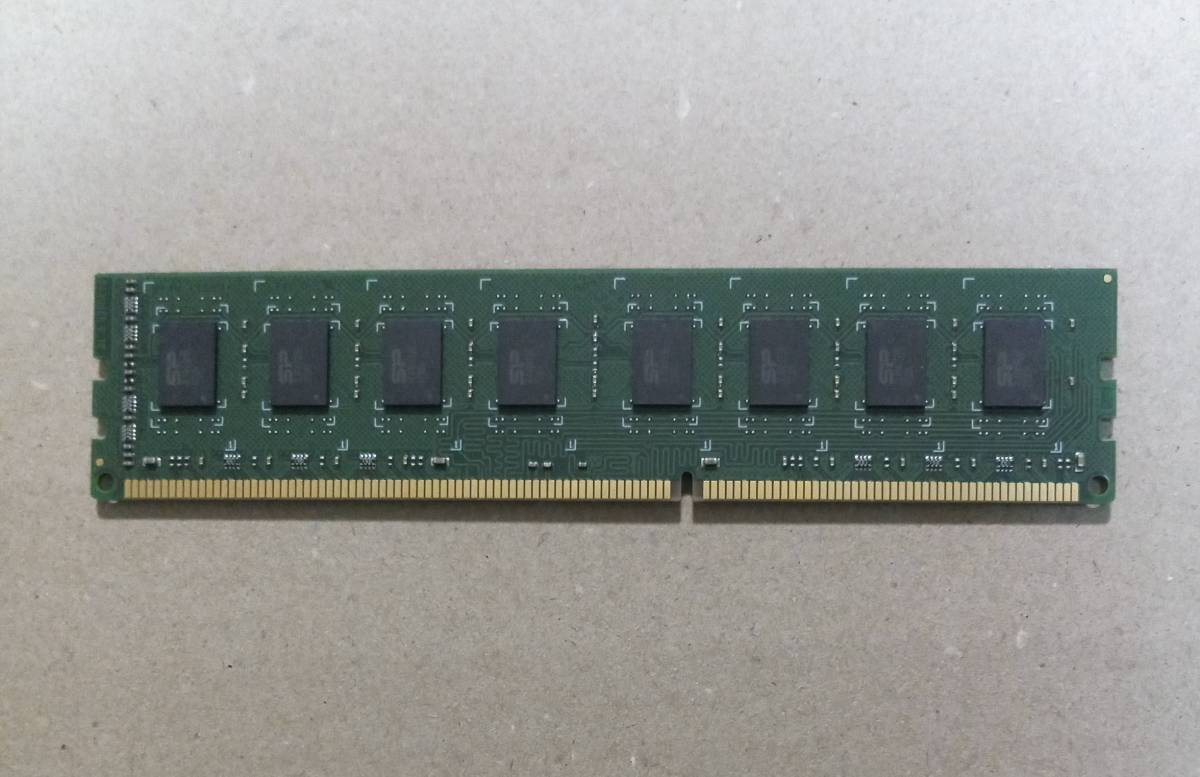 ML15【動作品】Silicon Power DDR3-1333 8GB×1枚【送料無料】PC3-10600 デスクトップPC用 non-ECC Unbuffered SP008GBLTU133N02_画像4