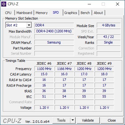 MG44-5【動作品】Silicon Power DDR4-2400 4GB×1枚【送料84円から】PC4-19200 ノートＰＣ用 non-ECC Unbuffered SP004GBSFU240N02_画像2