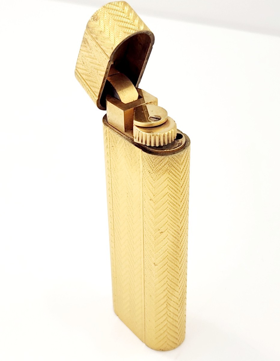 絶対一番安い ☆Cartier カルティエ ゴールド ガスライター 喫煙具