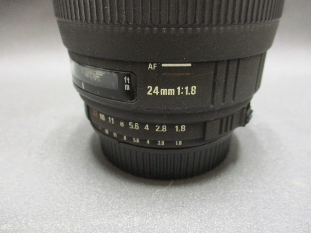 1020I SIGMA シグマ 24mm1:1.8 D EX DG MACRO NIKON レンズ ニコン カメラレンズ_画像5