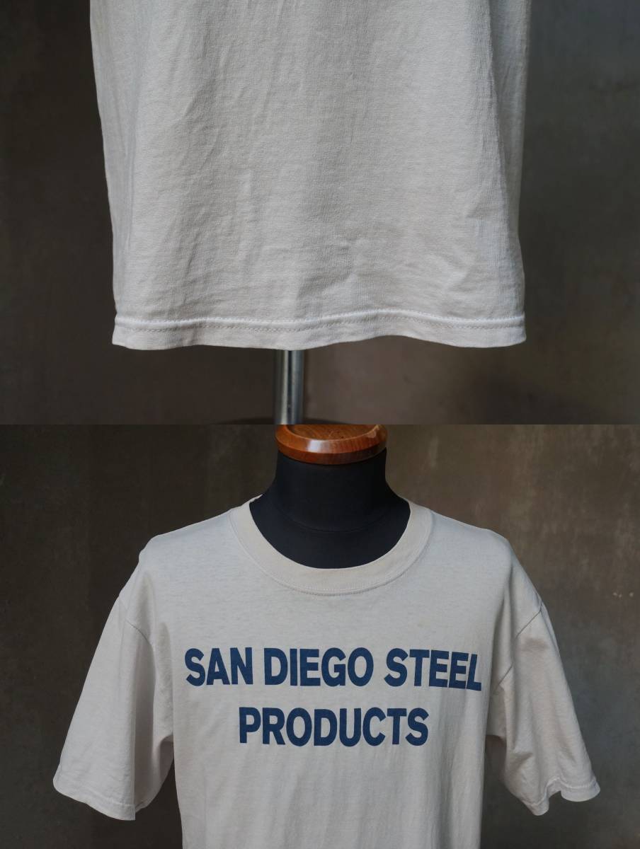 90s 復刻 San Diego Roadster Club (SDRC) WMBCSBWE インディー500 白 Tシャツ M_画像8