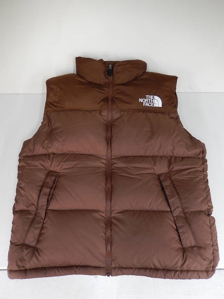 予約販売 The North Face Nuptse Vest ND92232 サイズXL ダークオーク