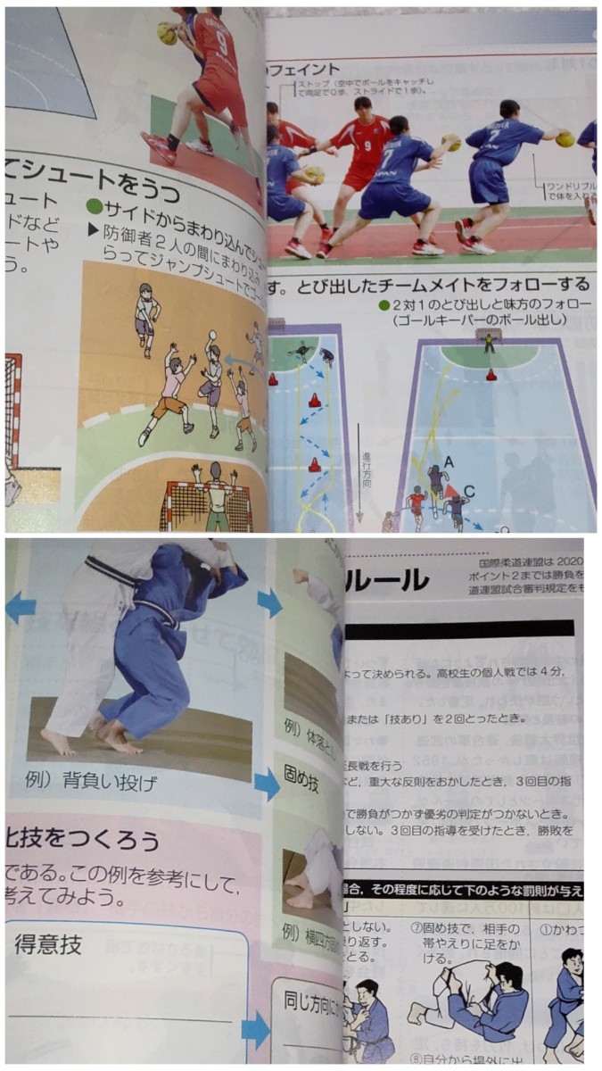 中古 本 STEP UP HIGH SCHOOL SPORTS TAISHUKAN ステップ 高校スポーツ 2020 大修館書店 体育_画像8