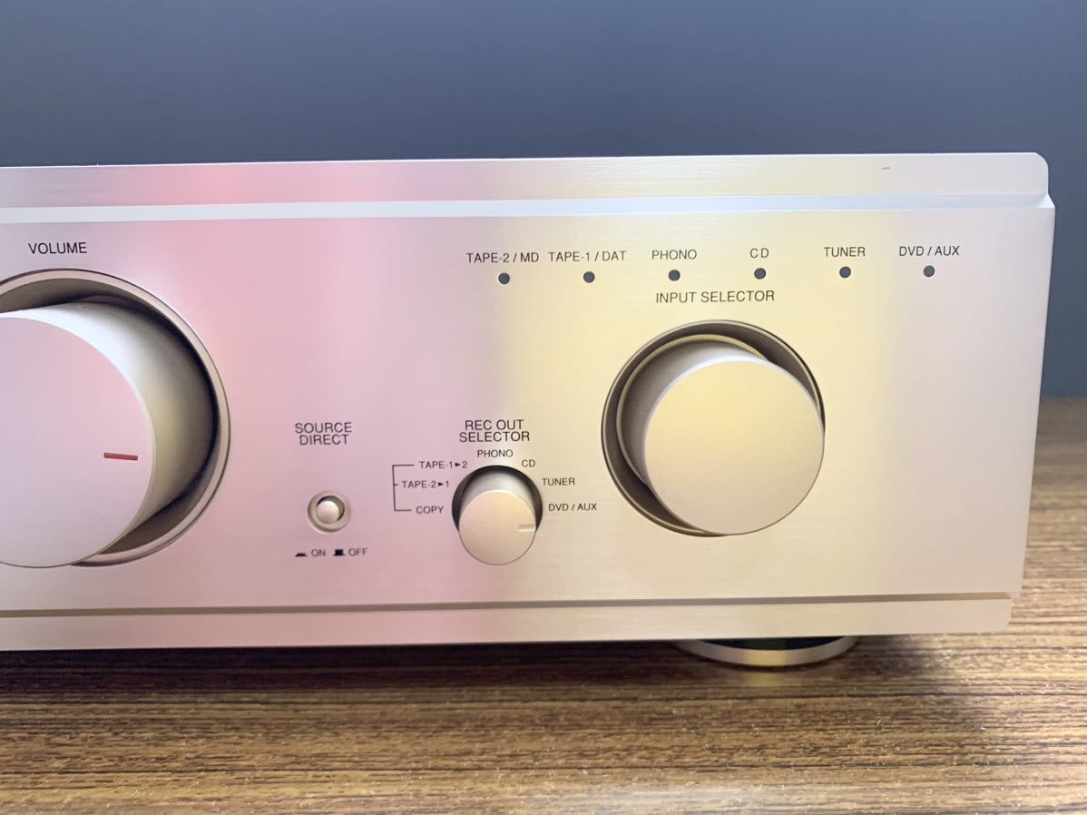 DEDENON デノン プリメインアンプ PMA-390IV 通電確認済　_画像3