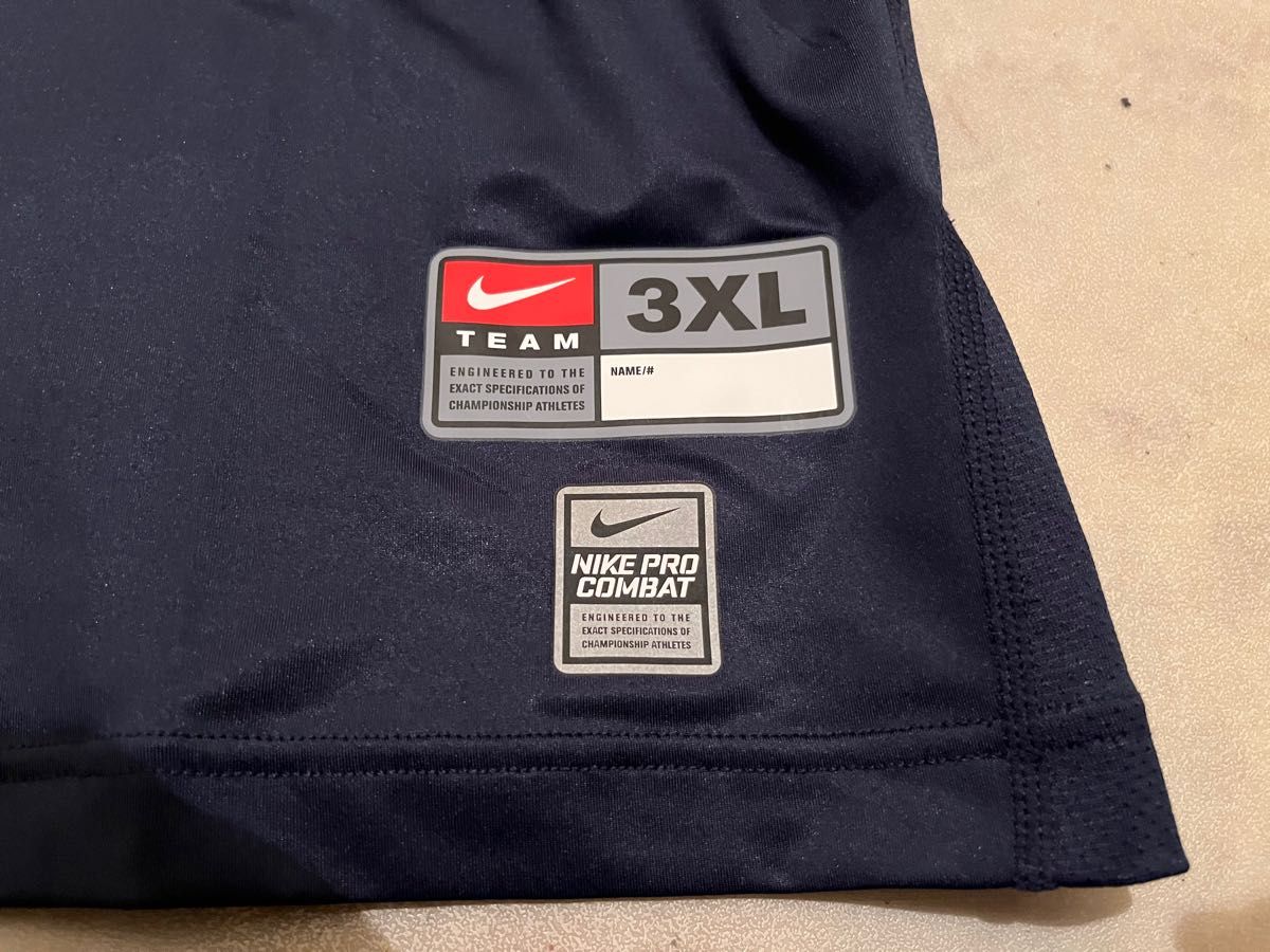 NIKE PRO 埼玉西武ライオンズ 実使用 アンダーシャツ(3XLサイズ NIKE PRO 埼玉西武ライオンズ 実使用 アンダーシャツ(3XLサイズ