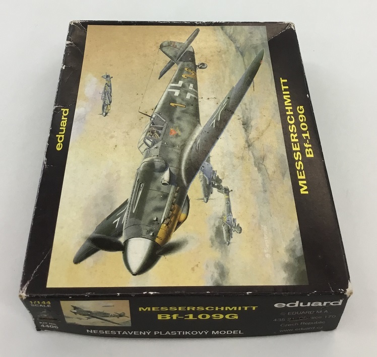 エデュアルド eduard MESSERSCHMITT Bf-109G プラモデル 未開封品_画像2