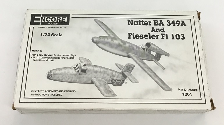 Natter BA 349A And Fieseler Fi 103 1/72 プラモデル 未使用品 未組立_画像1