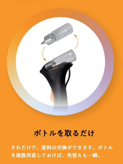 アネスト岩田SPARMAX FLYER SR エアブラシノズルボトル2本セット アネスト岩田SPARMAX FLYER SR エアブラシノズルボトル2本セット