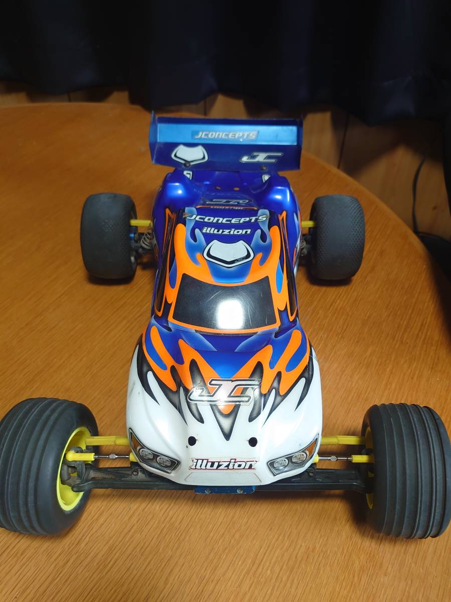 印象のデザイン アソシ RC10T4 中古 ラジコン HUDY工具 FUTABA