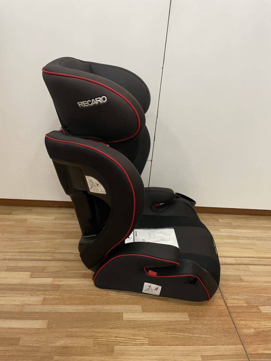 RECARO レカロ　　ジュニアシート/チャイルドシート★ レカロJ3ブラック（ブラックカラー/レッドステッチ　取説_画像5