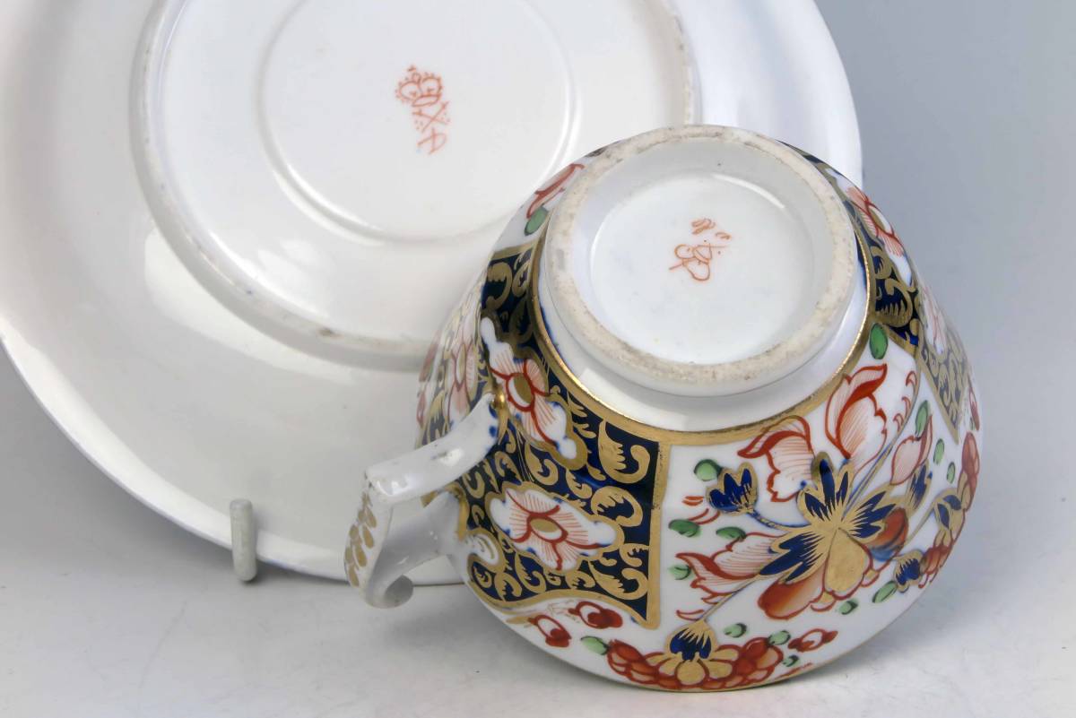  R・C・Derby　ダービー　　Old カップ＆ソーサー　・　IMARI　QQ　(1級品)_画像3