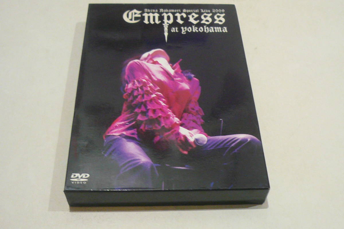 ★中森明菜 DVD『Akina Nakamori Special Live 2009 Empress at Yokohama』初回限定盤★_画像1
