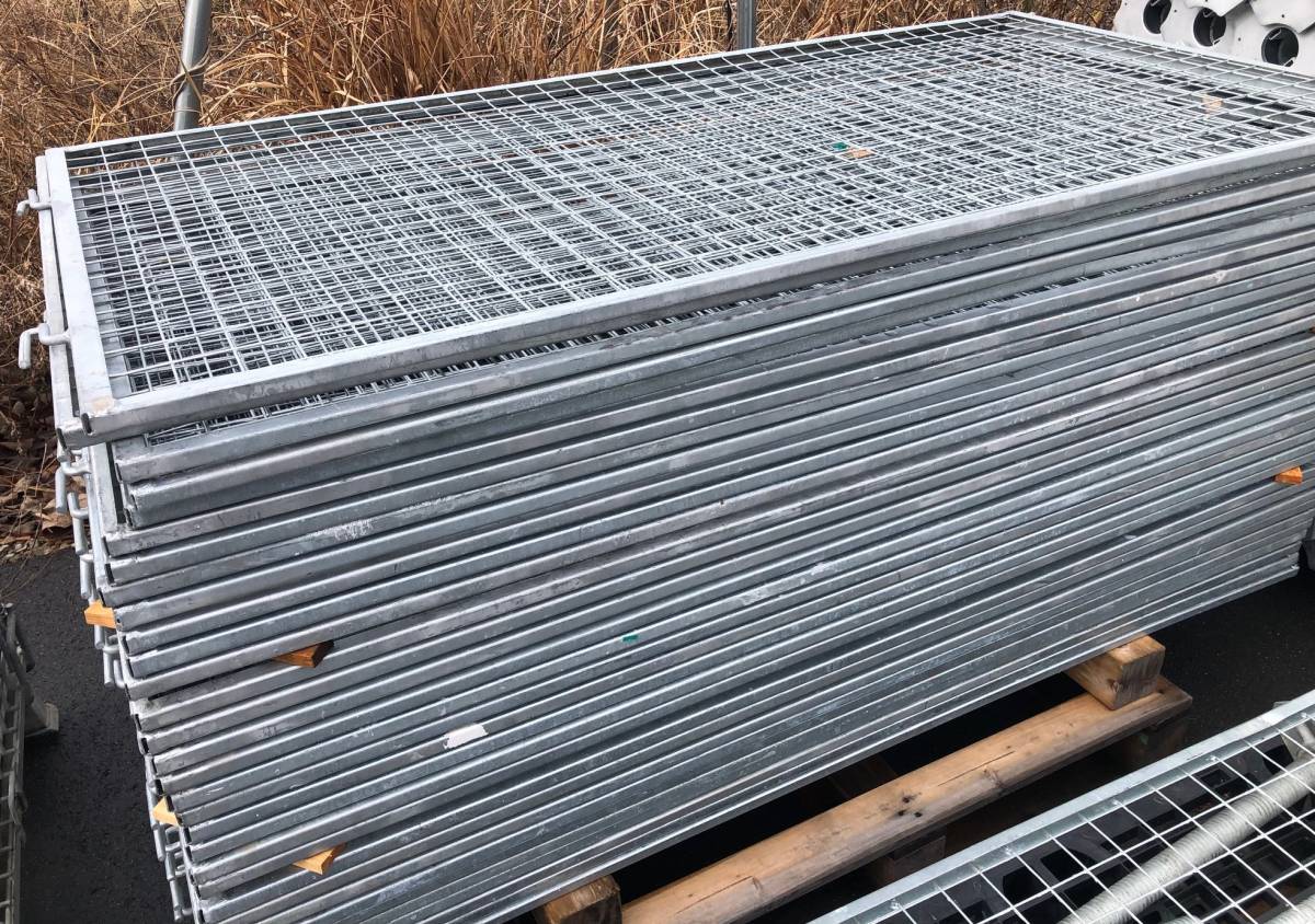 * used * confidence peace A type * guard fence A( net )*1 sheets 2,980 jpy *SG-A* price negotiations respondent * one side scaffold /k rust type scaffold 