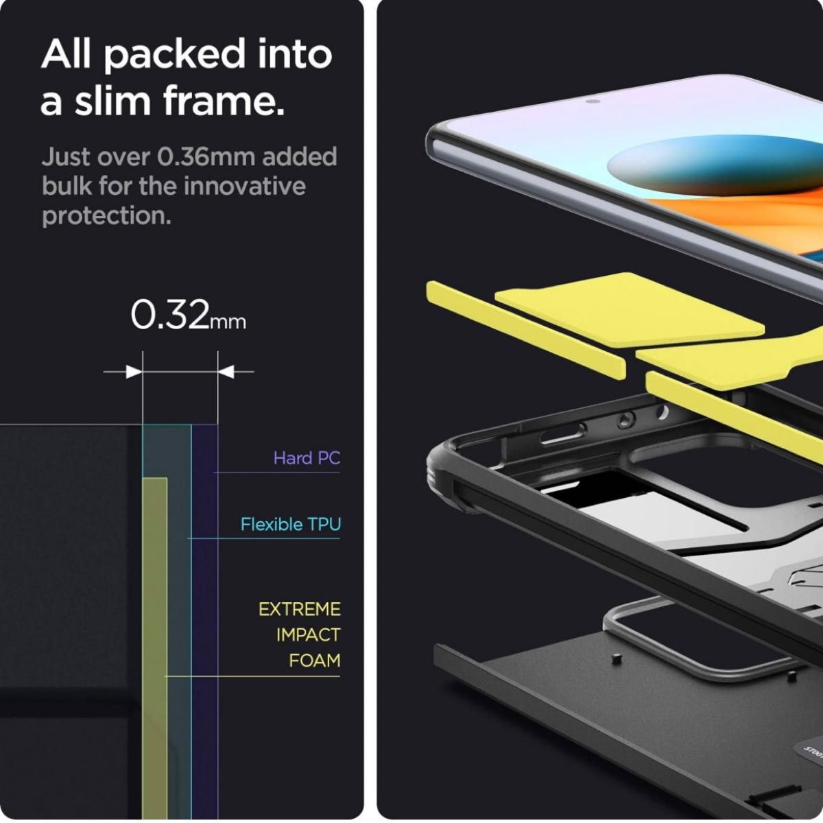 Spigen Xiaomi Redmi Note 10Pro ケース ブラック シュピゲン|Yahoo