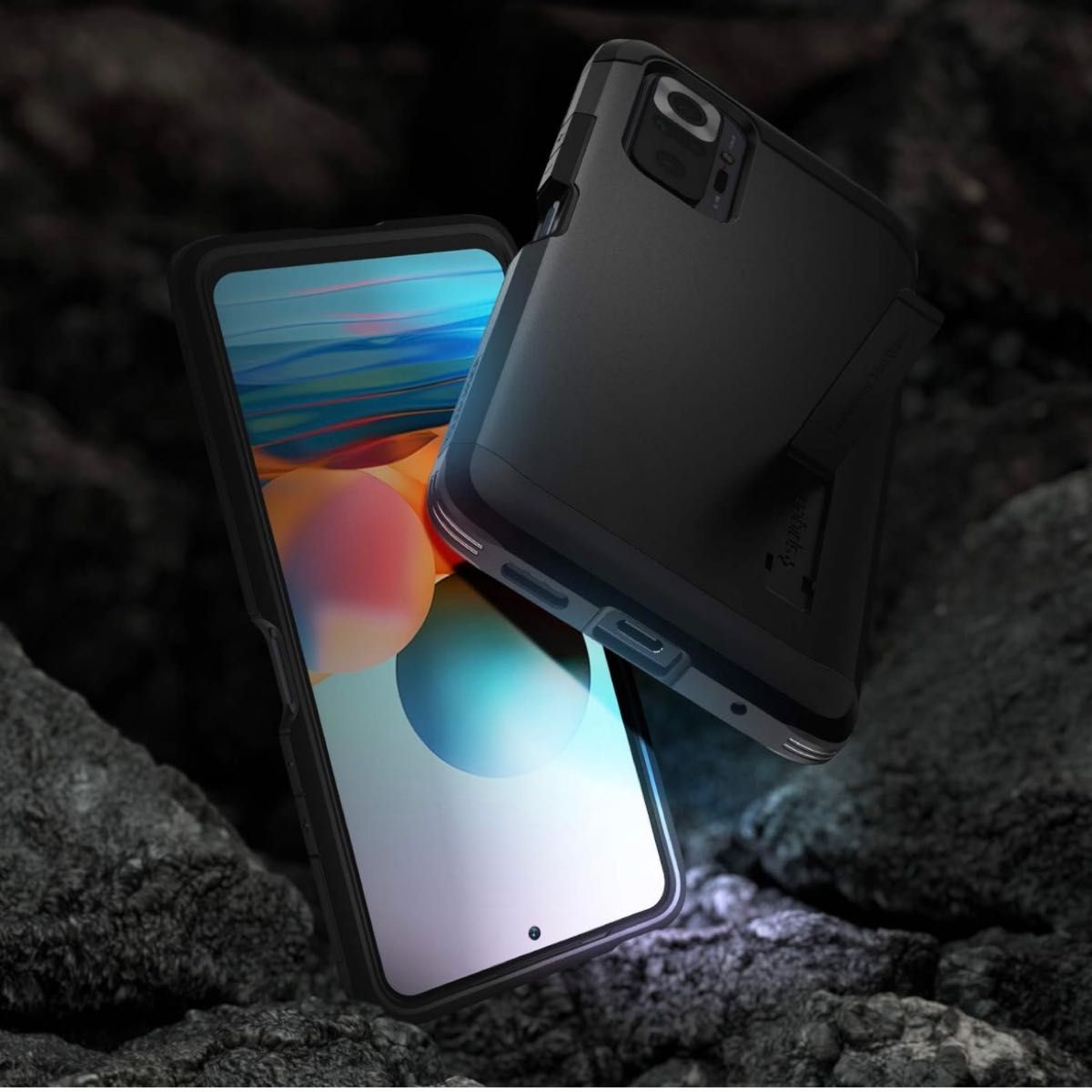 Spigen Xiaomi Redmi Note 10Pro ケース ブラック シュピゲン|Yahoo