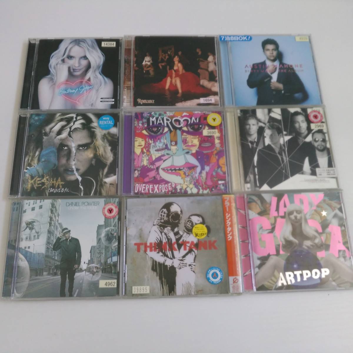 CDアルバム106枚☆ひと箱全部　洋楽ロックポップス　まとめセット☆（Lady Gaga・Justin Bieber・Radiohead・Kesha・ Fifth Harmony 他）_画像3