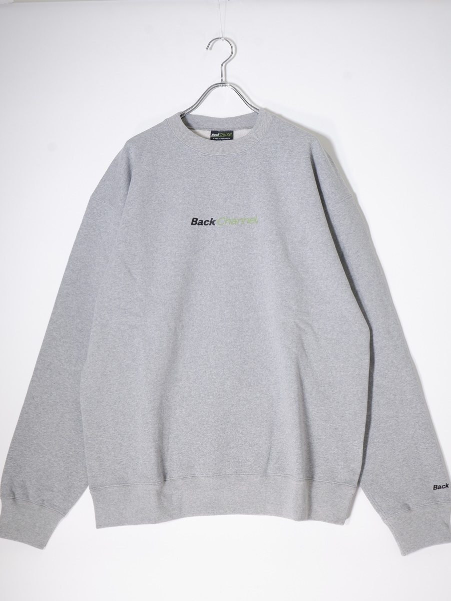 BACK CHANNELバックチャンネル 2020AW OFFICIAL LOGO CREW SWEATオフシャルロゴクルースウェット新品 [MTSA72923]_画像1