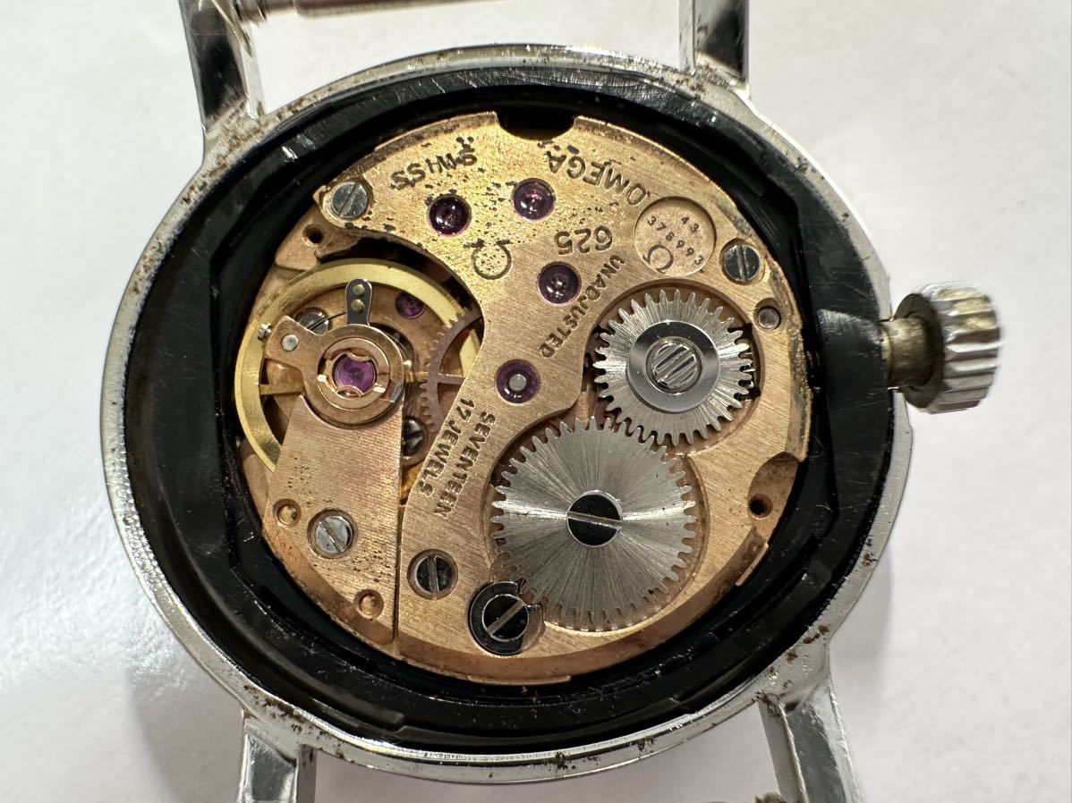 不動ジャンク】OMEGA DE VILLE cal 625 手巻きヴィンテージ 不動ジャンク】OMEGA DE VILLE cal 625 手巻きヴィンテージ
