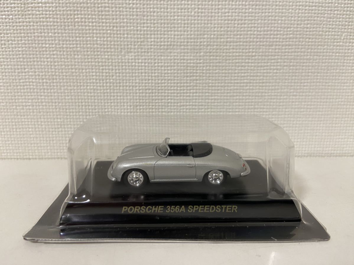 京商 1/64 ポルシェ 356A スピードスター シルバー KYOSHO PORSCHE SPEEDSTAR_画像1