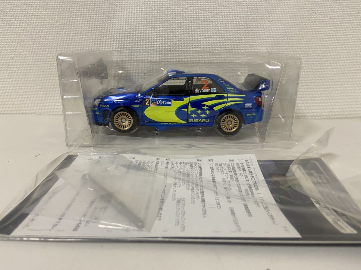 トランスフォーマー スバル インプレッサ WRC ラリージャパン2004開催記念 バイナルテック 1/24 戦術家 スモークスクリーンGT SUBARUの画像3