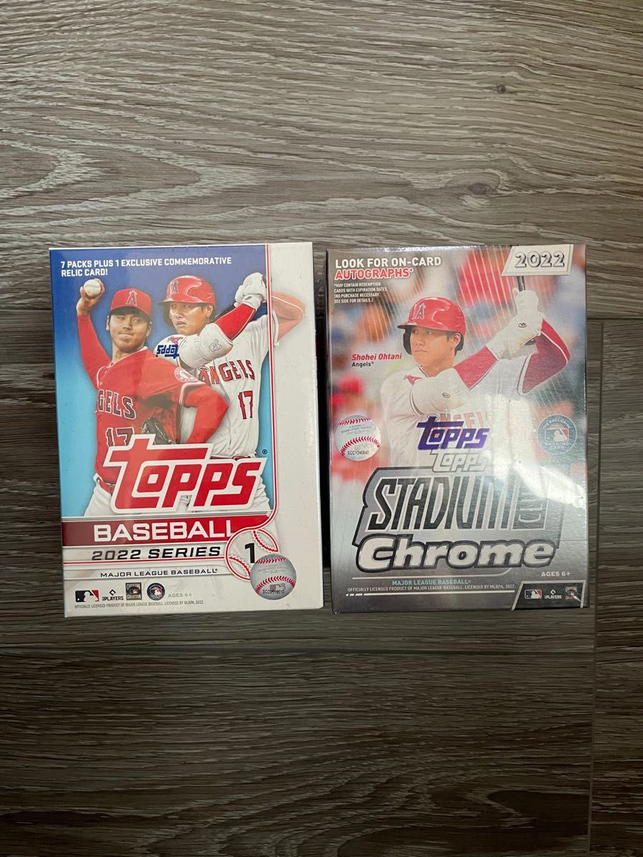 【2BOXセット！】Topps Baseball 大谷翔平カバーシリーズ