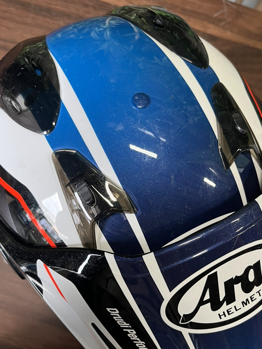 10974-04★アライ/Arai ヘルメット フルフェイス size 57.58cm★_画像7