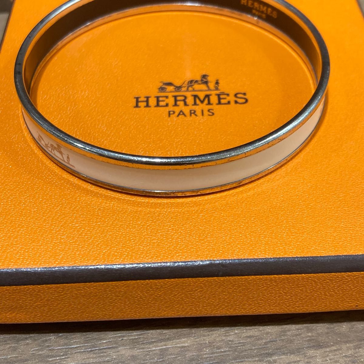 HERMES エルメス 小物 エマイユMM ブレスレット バングル アクセサリー 箱付き レディース ブランド ファッション 人気