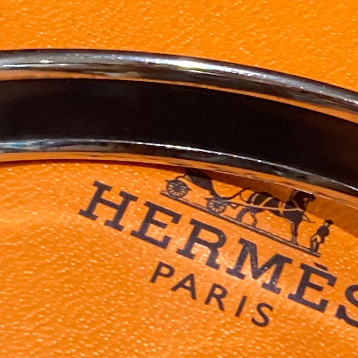 HERMES エルメス 小物 エマイユMM ブレスレット バングル アクセサリー 箱付き レディース ブランド ファッション 人気