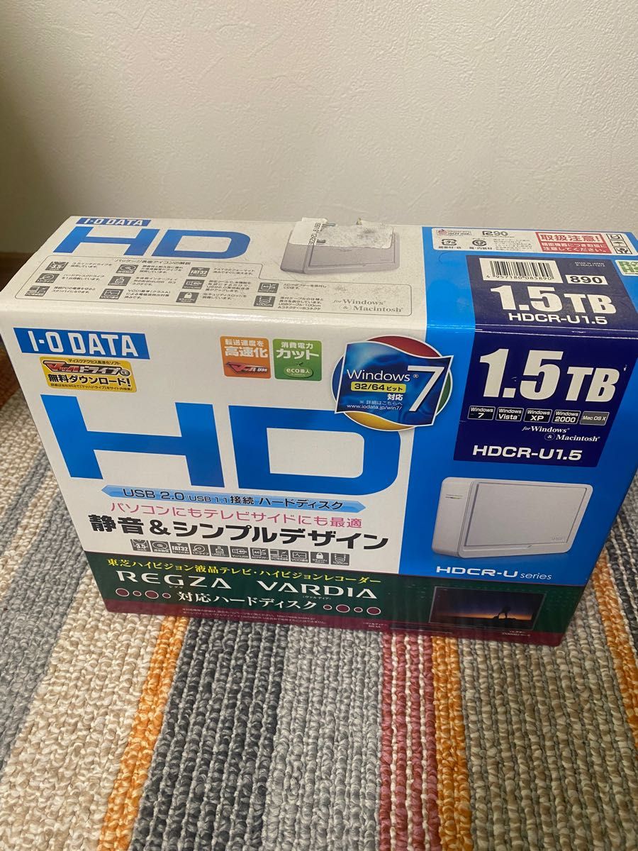 I・O DATA HDCR-U1 5 外付ハードディスク(HDD) 1 5TB Yahoo!フリマ（旧