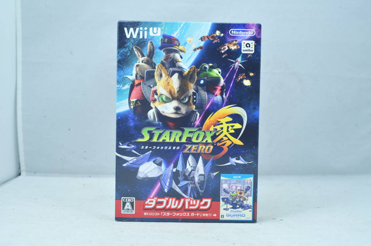 Nintendo Wii U Star Fox Zero WUP-P-BFXJ ニンテンドー スターフォックス ゼロ ダブルパック ★ 現状品 ★ 未使用品 ★_画像1