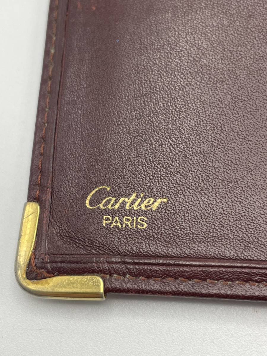 ★Cartier カルティエ 財布 長財布 ギャランティ カード_画像6