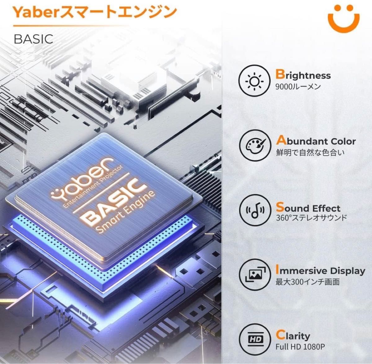 V7 プロジェクター6D自動台形補正 560ANSI ルーメン 4K-