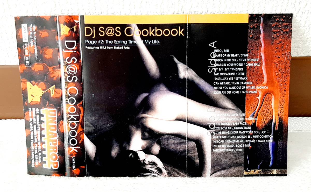 即決送料無料【90's R&B MixTape 名作】 DJ S@S Cookbook Page #2 : The Spring Time Of My Life / しっとりとした甘い歌モノR&B MIX