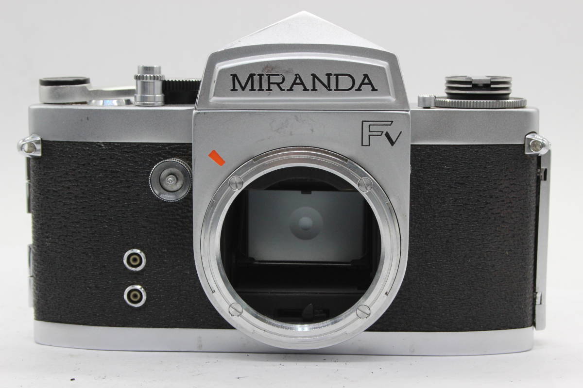 【返品保証】 ミランダ Miranda FV Auto 5cm F1.9 ボディレンズセット s1033_画像2