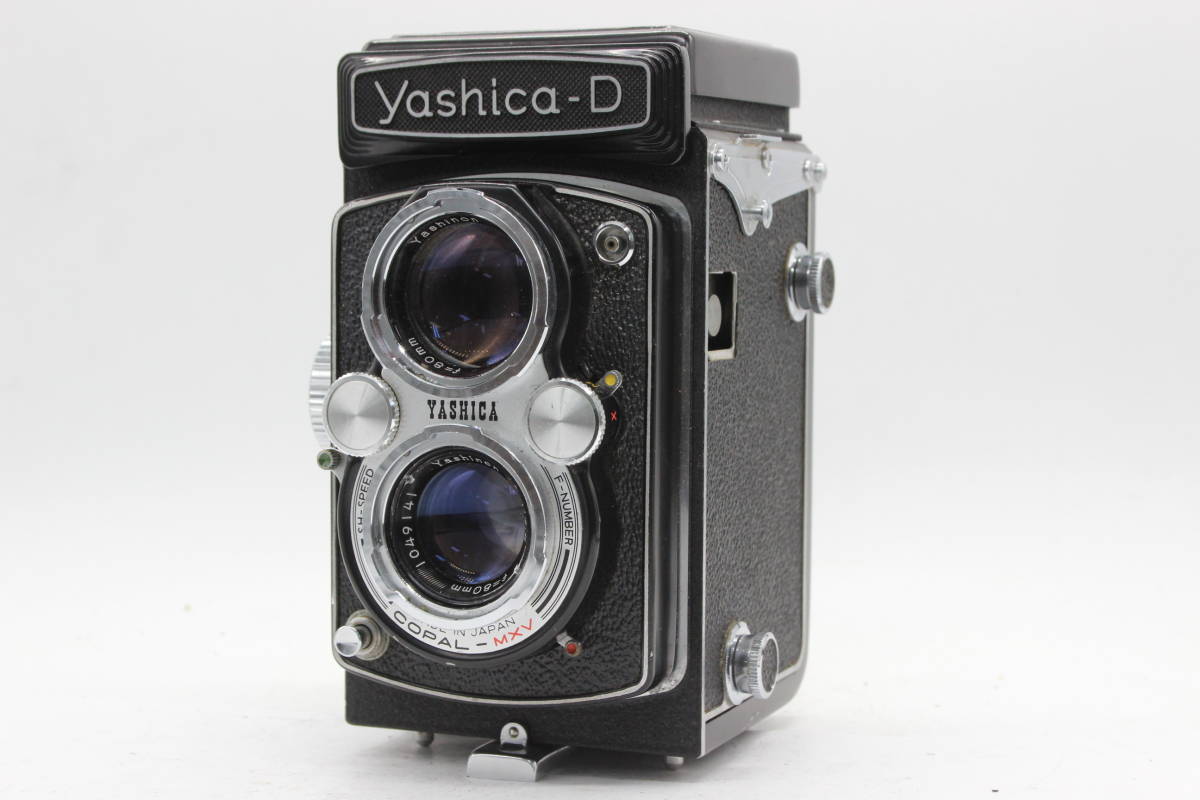 本物の Yashica-D ヤシカ 【返品保証】 Yashinon s1048 二眼カメラ F3