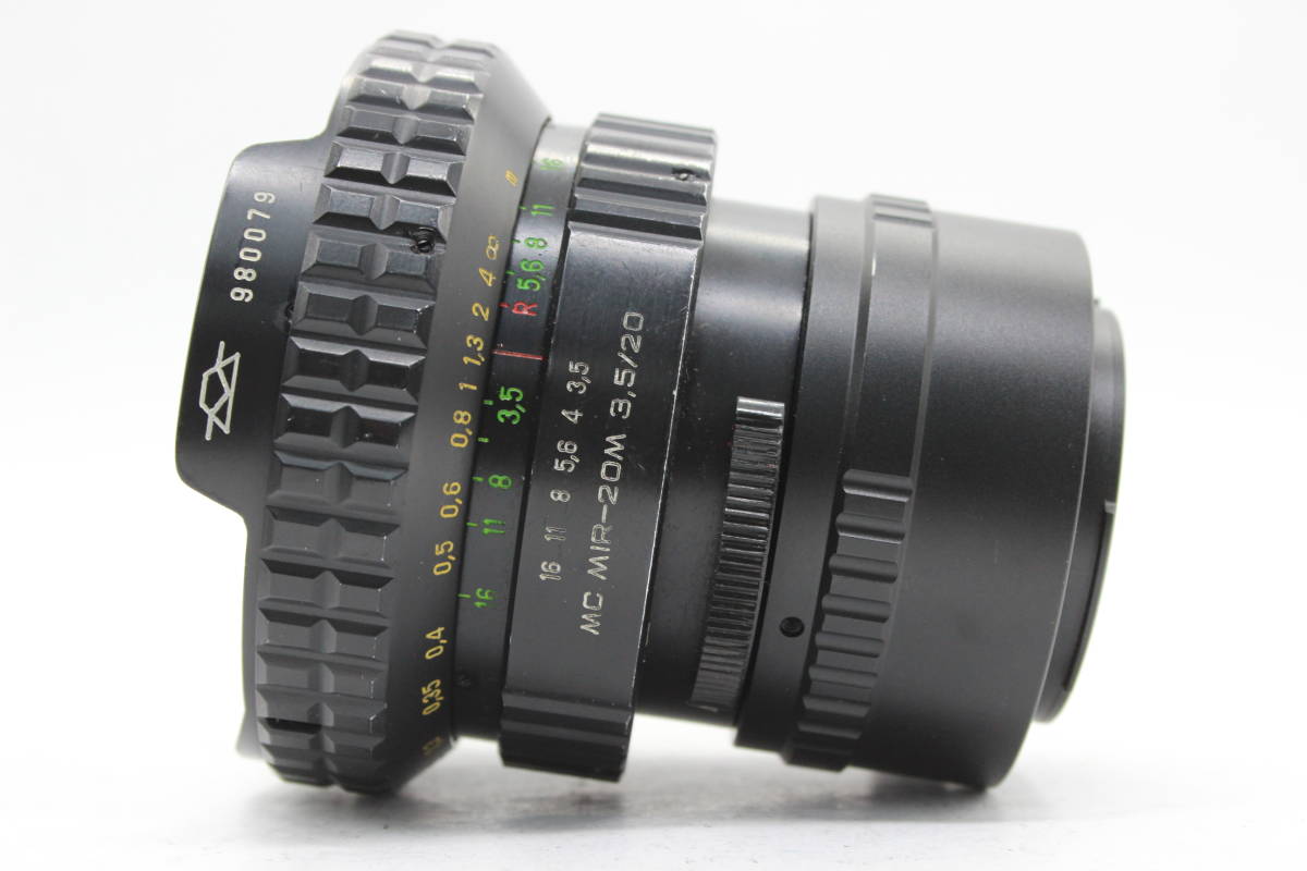 【返品保証】 MC MIR-20M 20mm F3.5 M42マウント Kernel M42-NEX 接写リング レンズ s1072_画像5