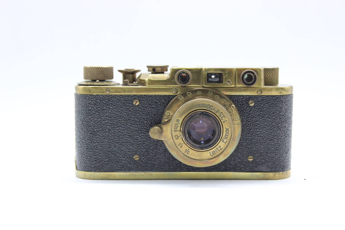 【返品保証】 フェイクライカ Leica DRP Elmar 50mm F3.5 レンジファインダー カメラ s1112_画像2