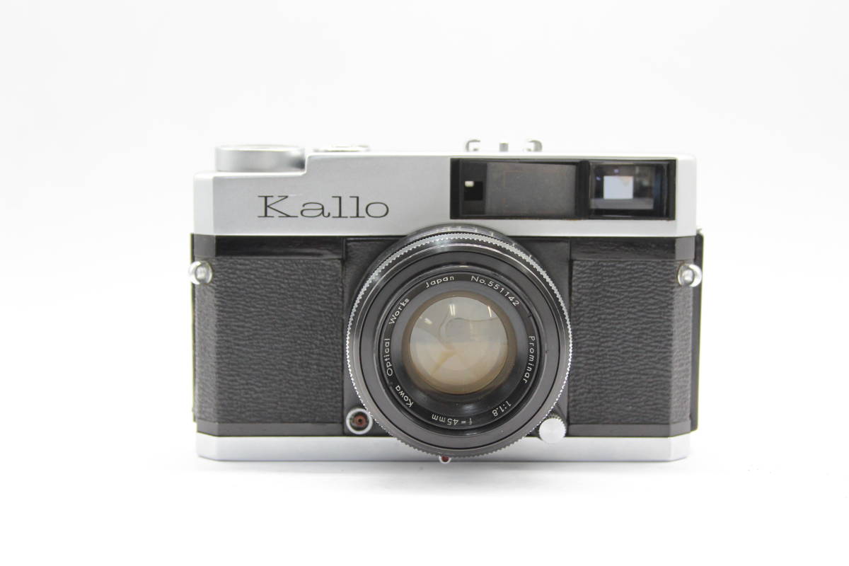 【返品保証】 コーワ Kallo Prominar 45mm F1.8 レンジファインダー カメラ s1114の画像2