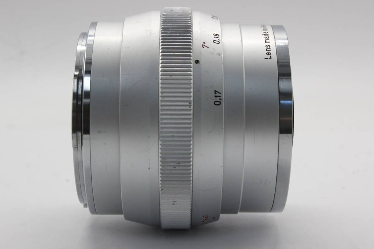 [ returned goods guarantee ] [ rare ] navy blue ta Rex for Carl Zeiss Carl Zeiss Distagon 25mm F2.8 lens s1120