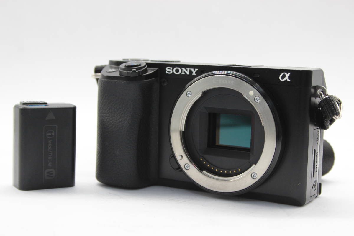 [ прекрасный товар возвращенный товар гарантия ] Sony Sony α6100 беззеркальный однообъективный корпус аккумулятор имеется s1133