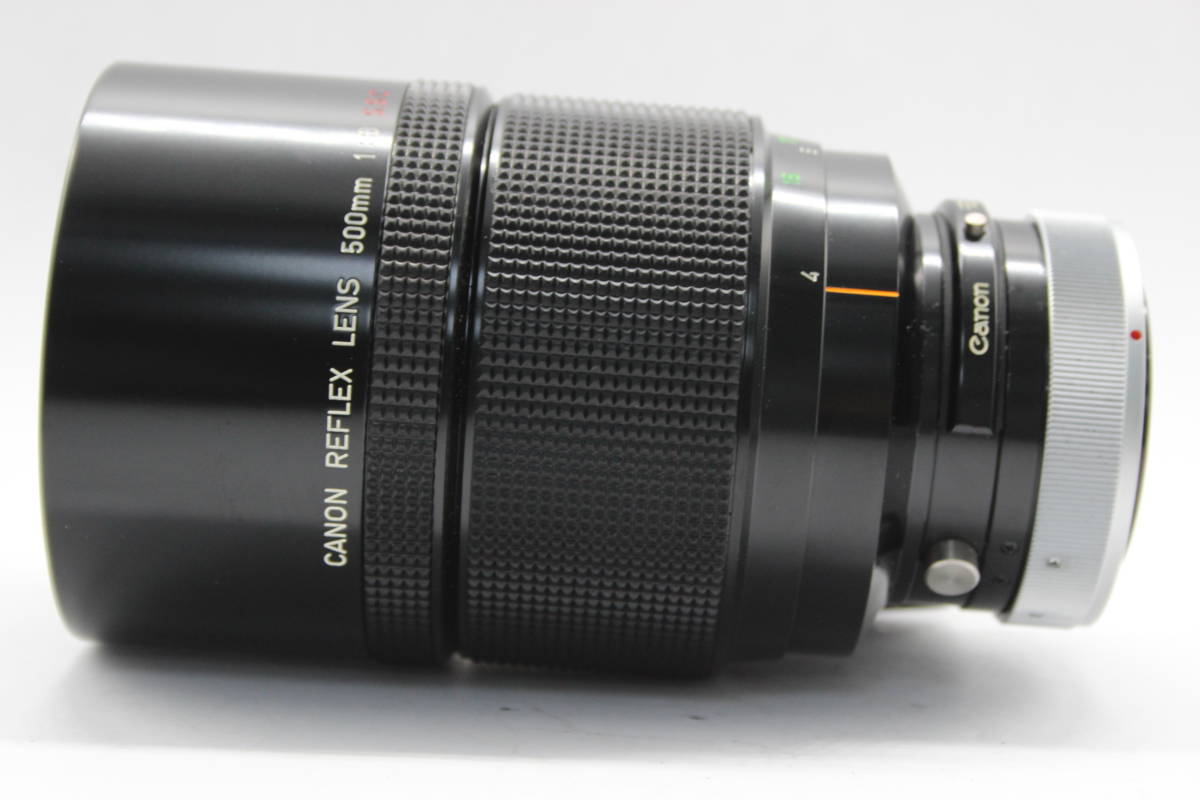 【美品 返品保証】 【貴重な元箱付き】 キャノン Canon Reflex Lens 500mm F8 S.S.C レンズ s1141_画像4