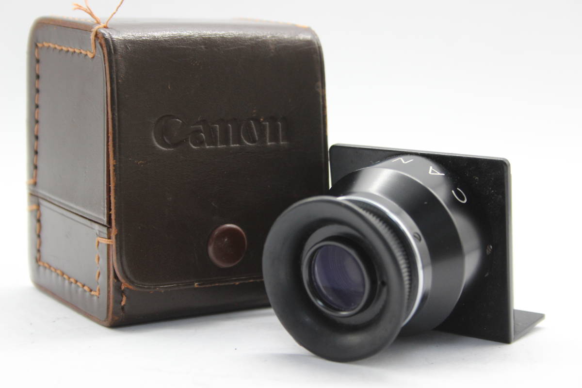 【返品保証】 【希少】 キャノン Canonflex用 ウエストレベルファインダー s1152