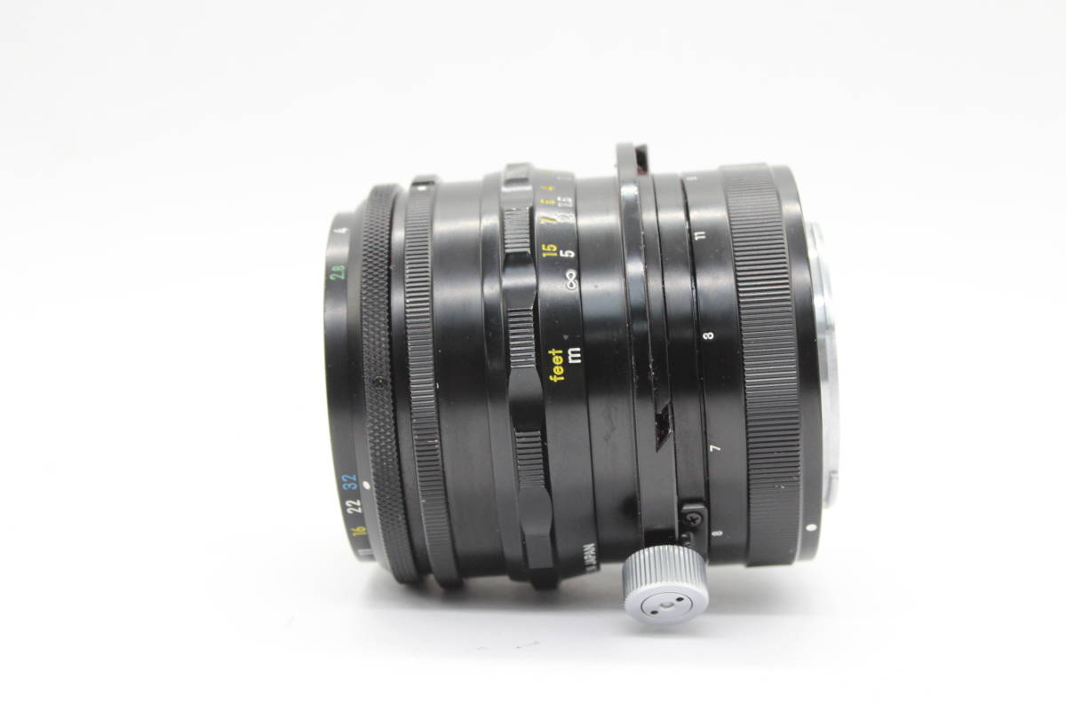 【返品保証】 ニコン Nikon PC-Nikkor 35mm F2.8 レンズ s2341_画像3