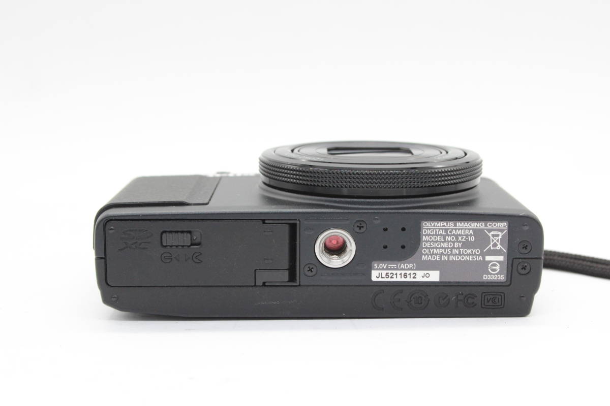 【美品 返品保証】 オリンパス Olympus Stylus XZ-10 ブラック 5x Wide バッテリー付き コンパクトデジタルカメラ s2369の画像7