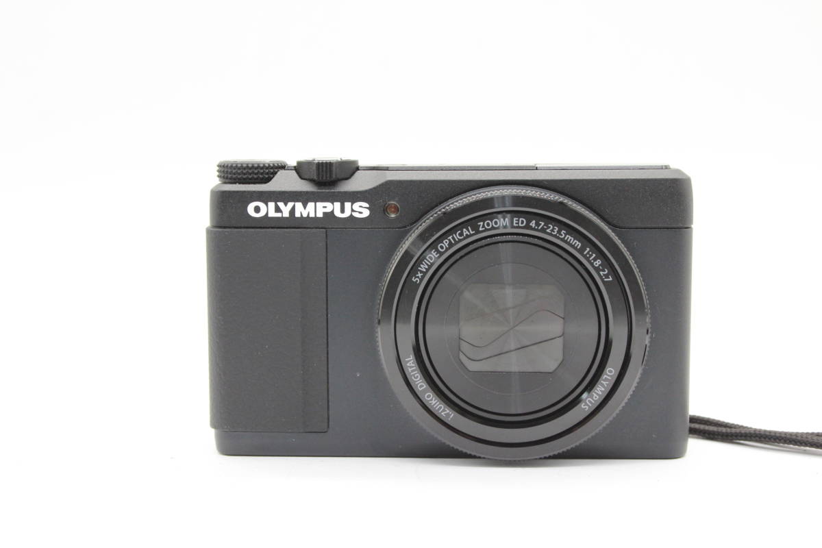 【美品 返品保証】 オリンパス Olympus Stylus XZ-10 ブラック 5x Wide バッテリー付き コンパクトデジタルカメラ s2369の画像2