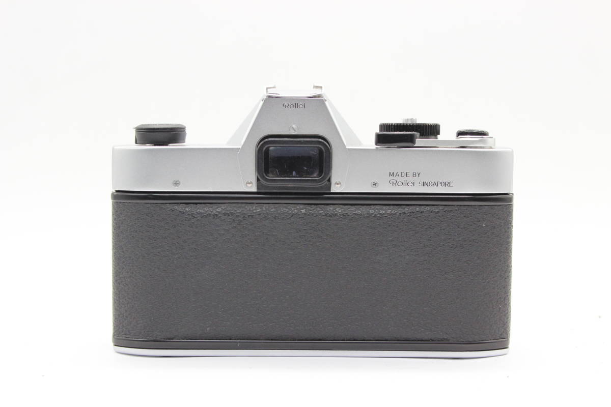 【返品保証】 ローライ Rolleiflex SL35 シルバー Planar HFT 50mm F1.4 ボディ レンズセット s2549